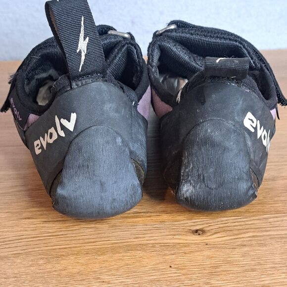 Evolv Trax XT-5 Climbing Shoes EU 38 Women 6 Trax-xt5 Rock Purple Supportive - Picture 3 of 11